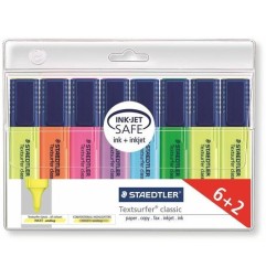 Staedtler Textsurfer Classic 364 evidenziatori astuccio 6+2