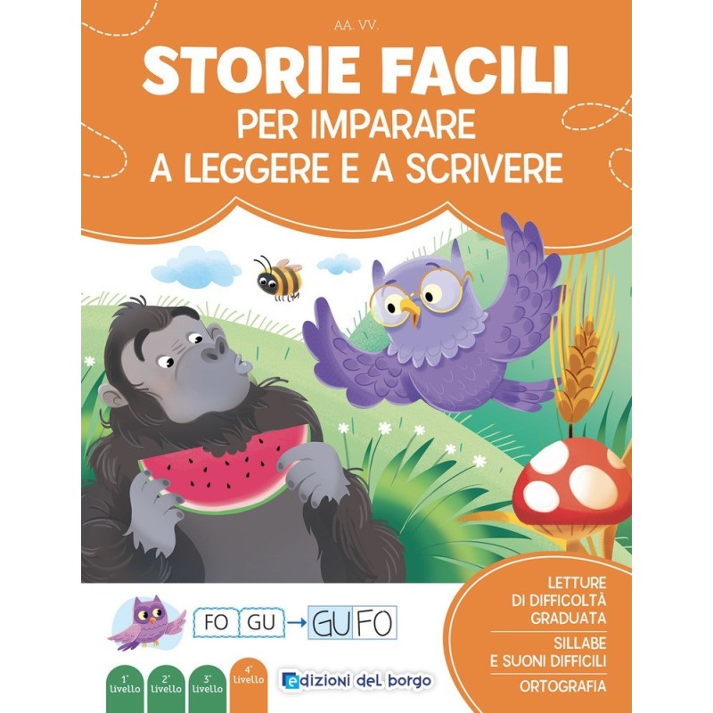 Giunti Editore Gioco didattico in Vacanza Storie Facili Imp Leggere Scrivere