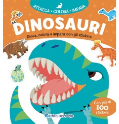 Giunti Editore Gioco didattico in Vacanza Dinosauri Attacca Co