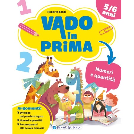 Giunti Editore Gioco didattico in Vacanza Numeri Quantita