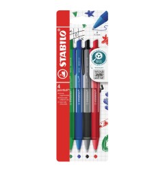 Stabilo Pointball Colorful astuccio 4 penne a sfera 0,5 mm