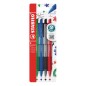 Stabilo Pointball Colorful penna a sfera a scatto 0,5 mm astuccio 4 colori assortiti 6033/4