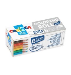 Carioca Rotolo da colorare Mini White 85X10CM