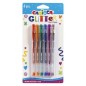 Carioca penne gel glitter blister 6 pezzi punta 1 mm per carta scura Carioca penne gel glitter blister 6 pezzi punta 1 mm per carta scura