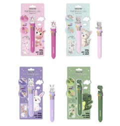 Seven penna multicolore con topper Dreampop