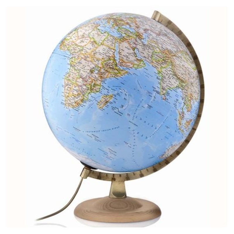 National Geographic mappamondo Gold Classic Ø 30 cm National Geographic mappamondo Gold Classic Ø 30 cm