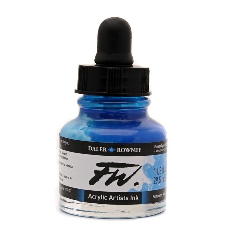 Canson Inchiostro Daler FW Acrilico 29,5ML Ciano