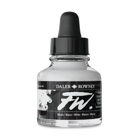 Canson Inchiostro Daler FW Acrilico 29,5ML bianco
