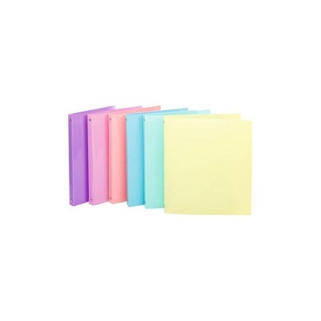 Nikoffice raccoglitore 4 anelli 30 mm 22x30 fluo colori assortiti