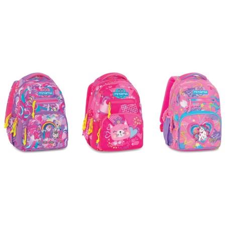 Seven zaino scolastico Mitama New Plus colori assortiti