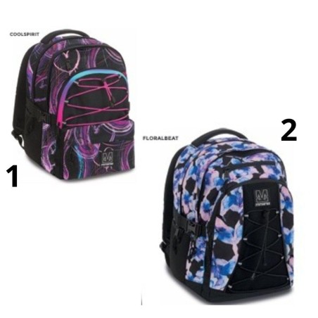 Seven zaino scolastico Mitama Teen Bdbf colori assortiti