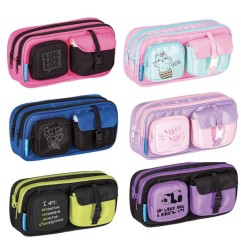 Seven astuccio bustina 2 zip Mitama Pockets colori assortiti
