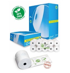 Rotolificio Pugliese Rotolo termico 80X80 mm Foro 12 mm Bpa Fr