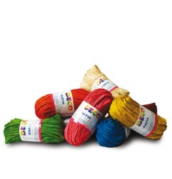CWR Rafia gr 50 Assort 10PZ colori assortiti