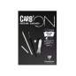 Clairefontaine Carb'On blocco collato A4 20 fogli 120 g nero Clairefontaine Carb'On blocco collato A4 20 fogli 120 g nero