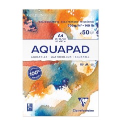 Blocco acquerello Clairefontaine Aquapad A4 300 g – 50 fogli