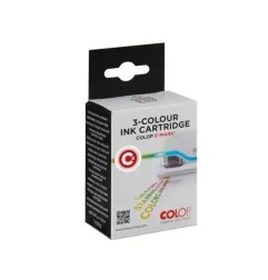 WHIRT E GOFFI Cartuccia stilografica Colop Mark Tricolore C/em