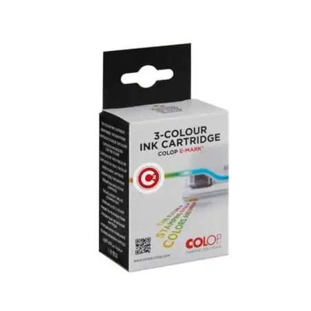 WHIRT E GOFFI Cartuccia stilografica Colop Mark Tricolore C/em