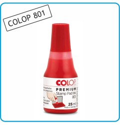 WHIRT E GOFFI Inchiostro Colop 25ML 801 Premium 801.25 rosso