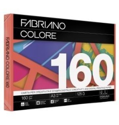 FABRIANO Carta per fotocopie Colore A3 160 gr 125 Fogli 759160