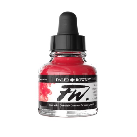 Daler-Rowney FW inchiostro acrilico per artisti 29,5 ml cremis