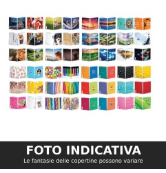 BM maxi quaderni A4 rigatura C fantasia ragazzo – 10 pezzi