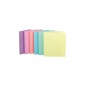 Nikoffice raccoglitore 4 anelli tondi Ø 30 mm A4 22x30 cm in PPL colori pastello, dorso 40 mm 01/382-P