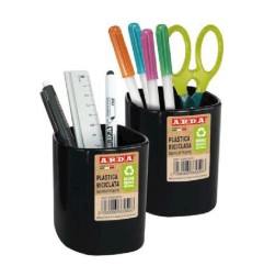 Arda portapenne Black is the new Green in plastica riciclata nero 4111RE