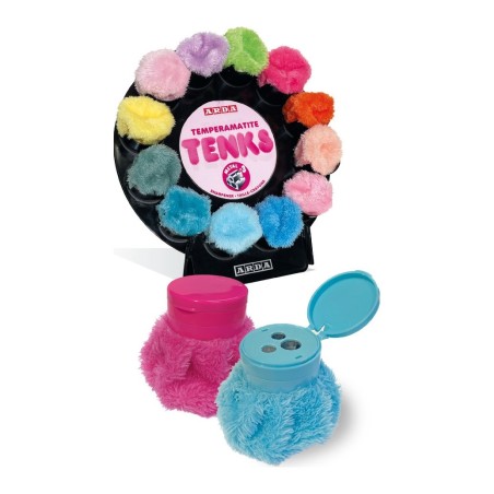 Arda espositore da banco temperamatite Tenks Peluche 36 pezzi TEKESP4