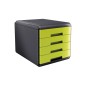 Arda cassettiera Mydesk 4 cassetti verde 18P4PV Arda cassettiera Mydesk 4 cassetti verde 18P4PV