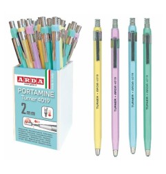 Arda portamine Turner 4019 pastel 2 mm 4019PBAR – barattolo da 20 pezzi