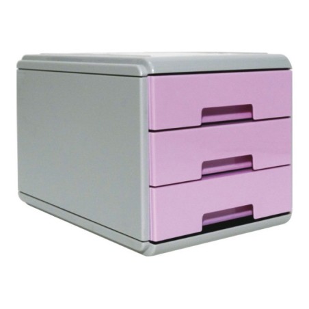 Mini Cassettiera Arda Keep Colour Pastel - 17 x 25,4 x 17,7 cm, Colore Lilla 19P3PPASVI