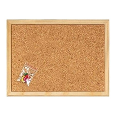 Arda lavagna in sughero bifacciale con cornice in legno 30 x 40 cm 956