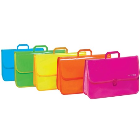 Arda valigetta portadisegni con soffietto 39 x 27 cm Keep Colour Fluo 0255SOF