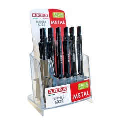 Arda portamine Turner 5025 Metal 2 mm 5025ESP – espositore da 12 pezzi