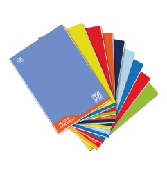Blasetti One Color Linea Blu maxi quaderni 100 g 18+1 fogli rigatura Q+ per la scrittura guidata – confezione 6 pezzi 7046