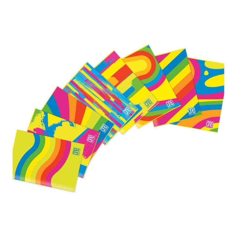 Blasetti One Color Fantafluo maxi quaderni A4 80 g 20+1 fogli rigatura 5M con Jolly Page – confezione 10 pezzi 8122 Blasetti One Color Fantafluo maxi quaderni A4 80 g 20+1 fogli rigatura 5M con Jolly Page – confezione 10 pezzi 8122