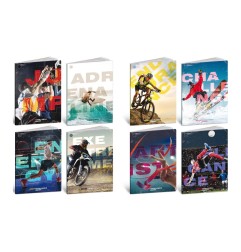 Blasetti Sport Challenge 100 maxi quaderni A4 100 g 18+1 fogli rigatura 10M – confezione 10 pezzi 9305