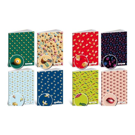 Blasetti Pattern maxi quaderni A4 100 g 24+1 fogli rigatura 1R – confezione 10 pezzi 9389