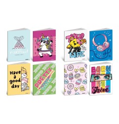 Blasetti Cute Girl maxi quaderni A4 100 g 24+1 fogli rigatura 10M – confezione 10 pezzi 9383