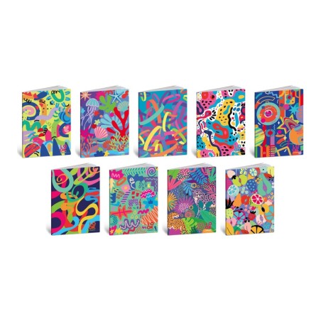 Blasetti Gli Imperdibili Look maxi quaderni A4 100 g 24+1 fogli rigatura 1R – confezione 10 pezzi 9428