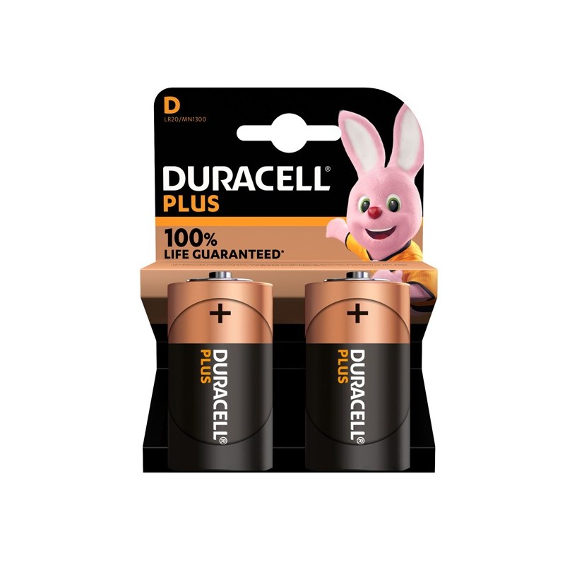 Pile Duracell Plus - Torcia - conf. 2 MN1300/LR20 Pile Duracell Plus - Torcia - conf. 2 MN1300/LR20