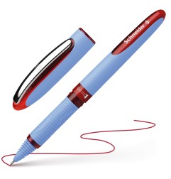 Schneider One Hybrid N 05 penna roller punta ad ago 0,5 mm inchiostro rosso – confezione 10 pezzi 183502