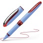 Schneider One Hybrid N 05 penna roller punta ad ago 0,5 mm inchiostro rosso – confezione 10 pezzi 183502