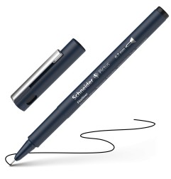 Schneider Pictus fineliner a inchiostro pigmentato punta 0,7 mm nero – confezione 10 pezzi 197601