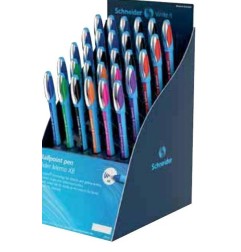 Schneider Slider Memo XB espositore da banco 30 penne a sfera assortite 399417