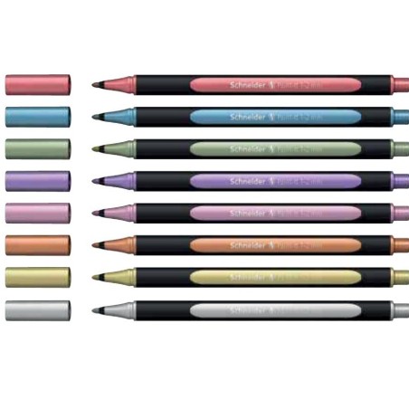 Schneider Paint-It Metallic Liner 020 pennarello metallizzato punta 1-2 mm colori assortiti