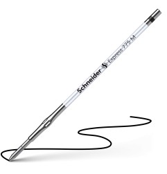 Schneider refill Express 775 a sfera formato X20 punta M nero – confezione 10 pezzi 007761
