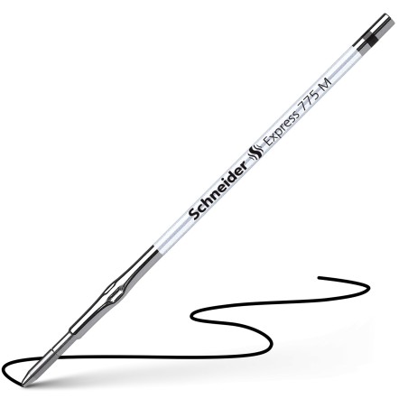 Schneider refill Express 775 a sfera formato X20 punta M nero – confezione 10 pezzi 007761