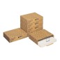 ACCO King Mec Data File Mec 402 scatola portatabulati archivio modulare componibile in cartone avana 40200 ACCO King Mec Data File Mec 402 scatola portatabulati archivio modulare componibile in cartone avana 40200
